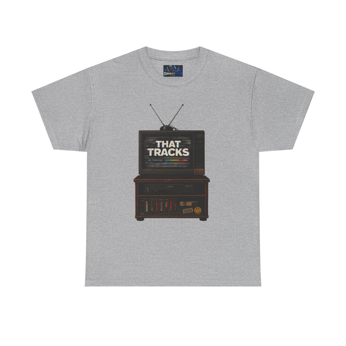 Vintage TV "That Tracks" Graphic Tee - Retro Music Lover T-Shirt