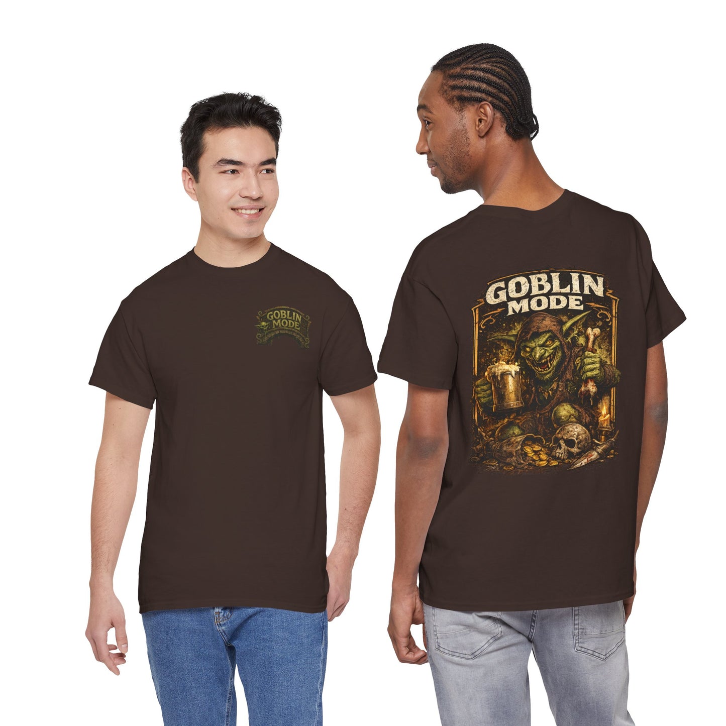 Goblin Mode Tee — Fantasy Goblin Skull Graphic T-Shirt