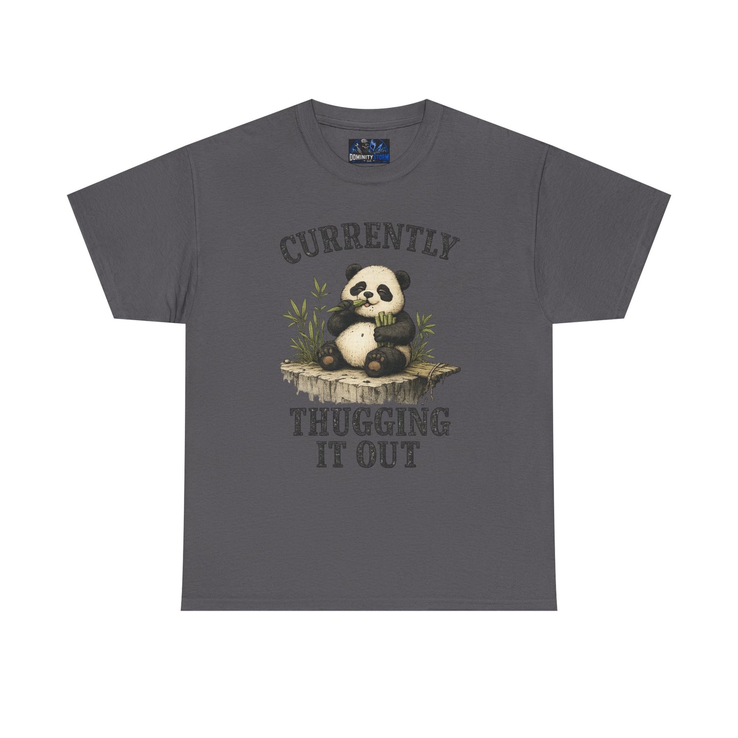 Panda "Currently Thugging It Out" T-Shirt