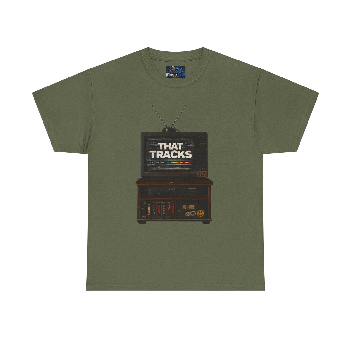 Vintage TV "That Tracks" Graphic Tee - Retro Music Lover T-Shirt