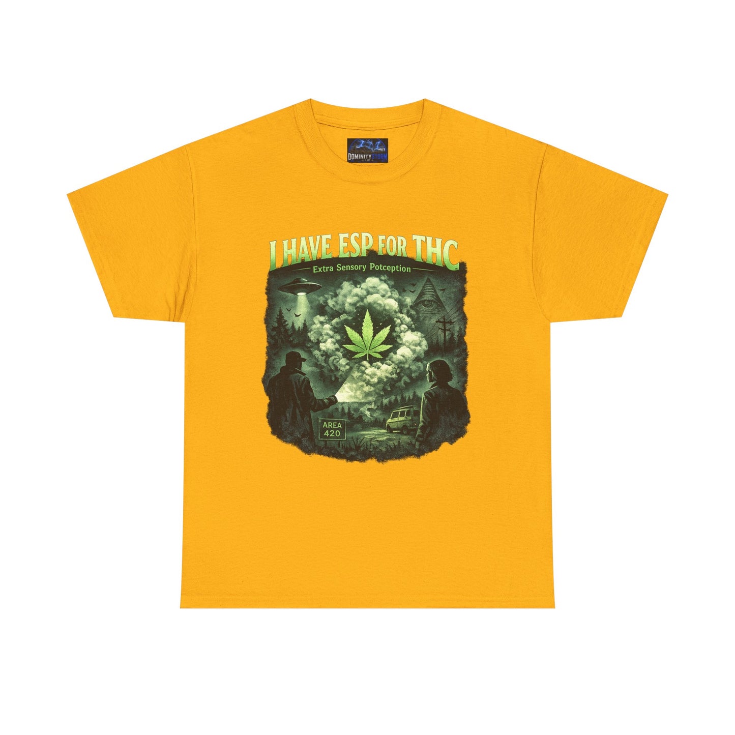 Cannabis Vintage Graphic Tee – "I Have Nothing" Green Leaf Retro Shirt