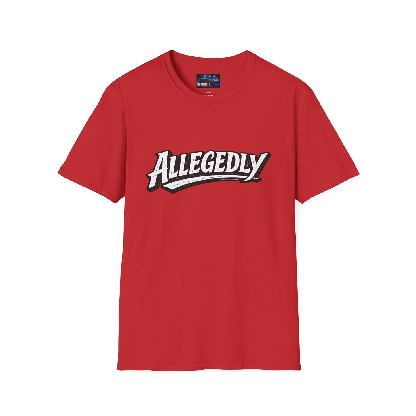 Allegedly Retro Script T-Shirt