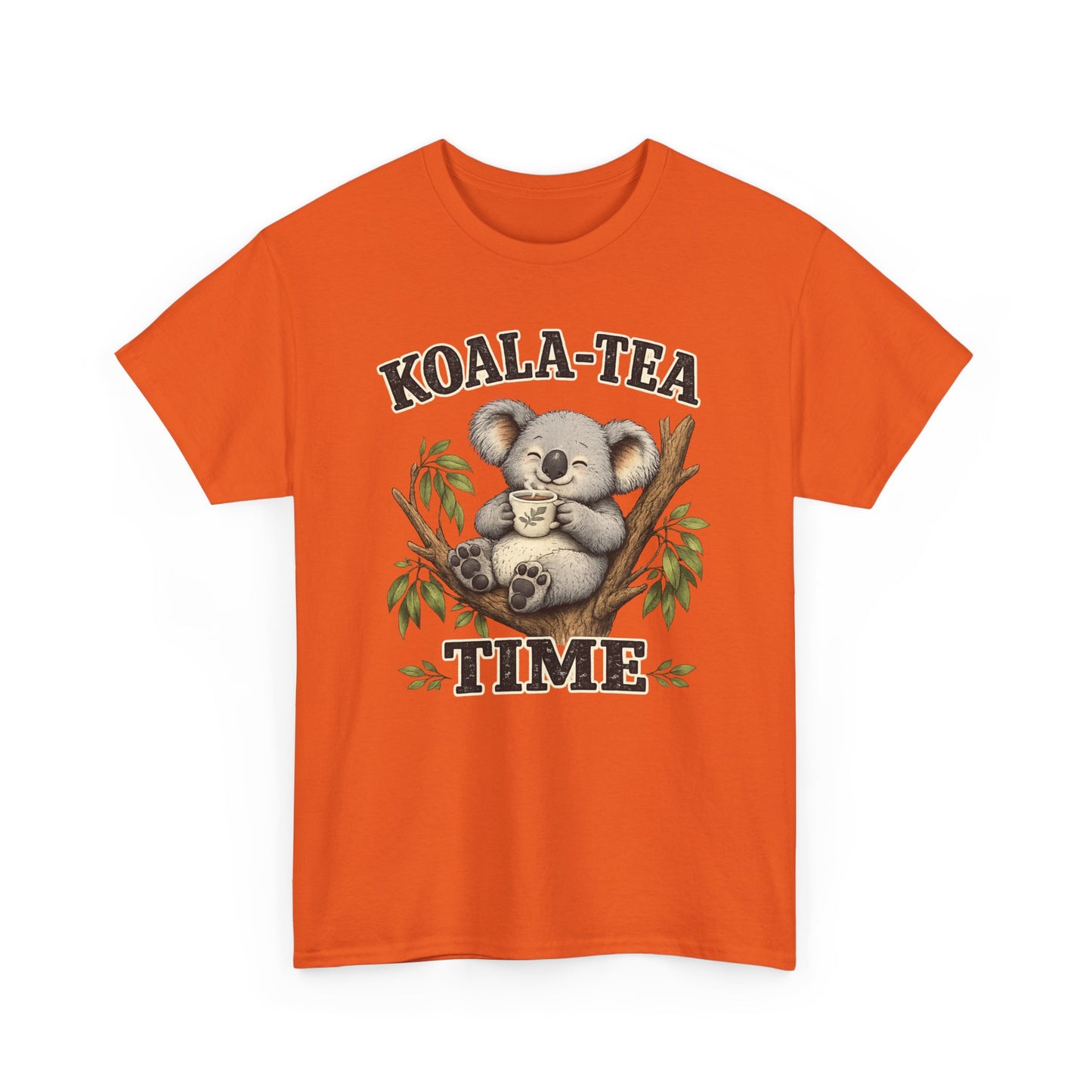 Koala-Tea Time T-Shirt — Cute Koala Tea Lovers Graphic Tee