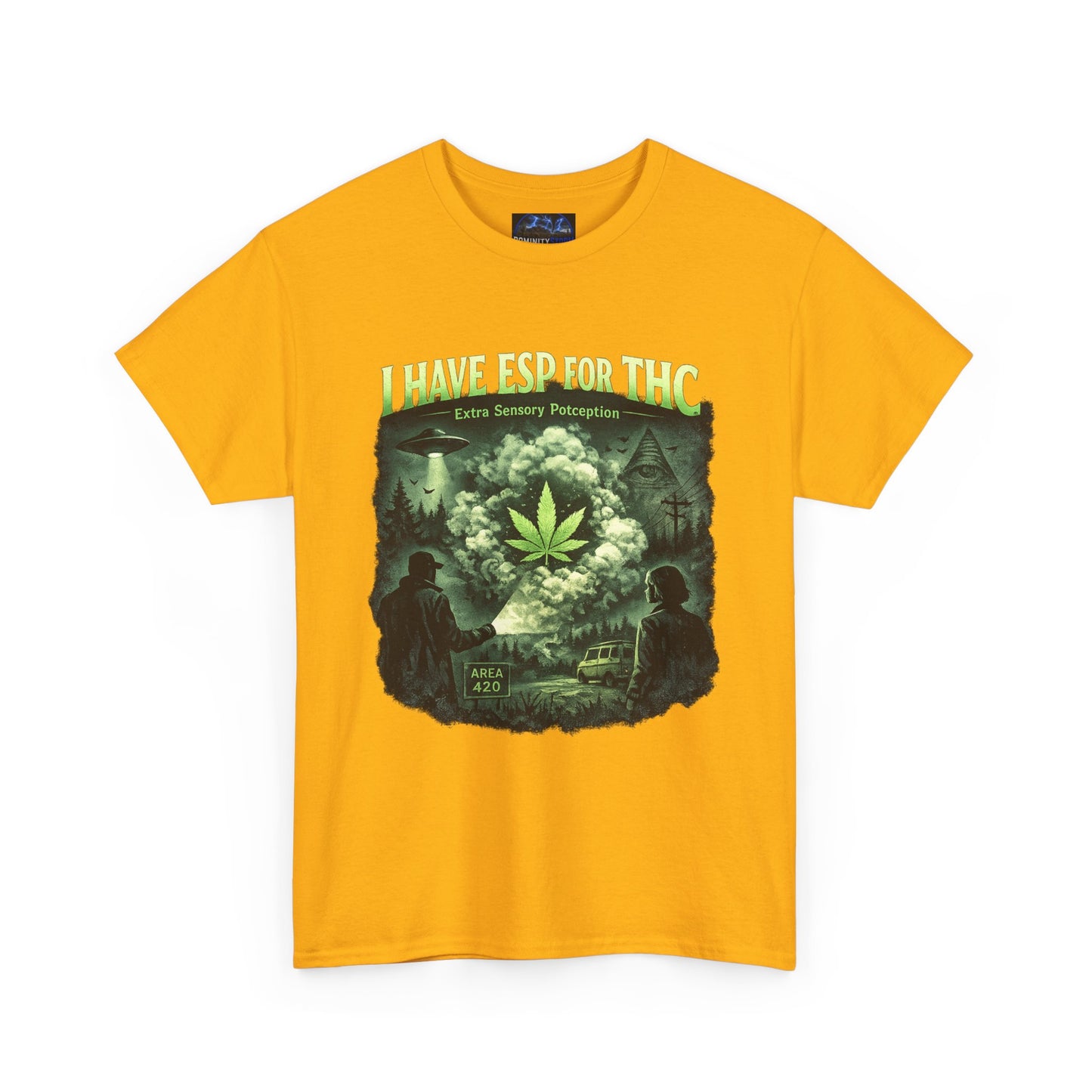 Cannabis Vintage Graphic Tee – "I Have Nothing" Green Leaf Retro Shirt