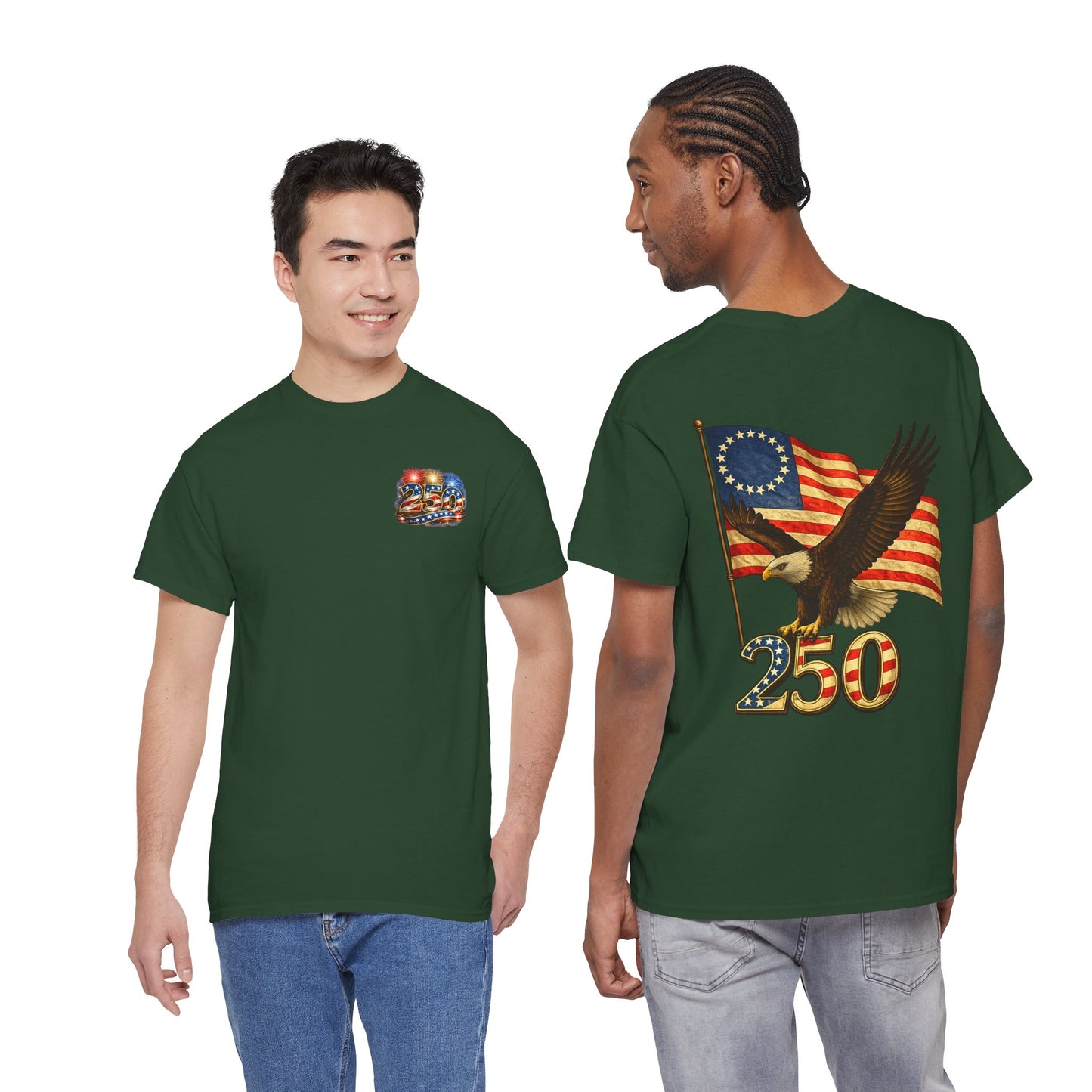 250th Anniversary Eagle Flag T-Shirt