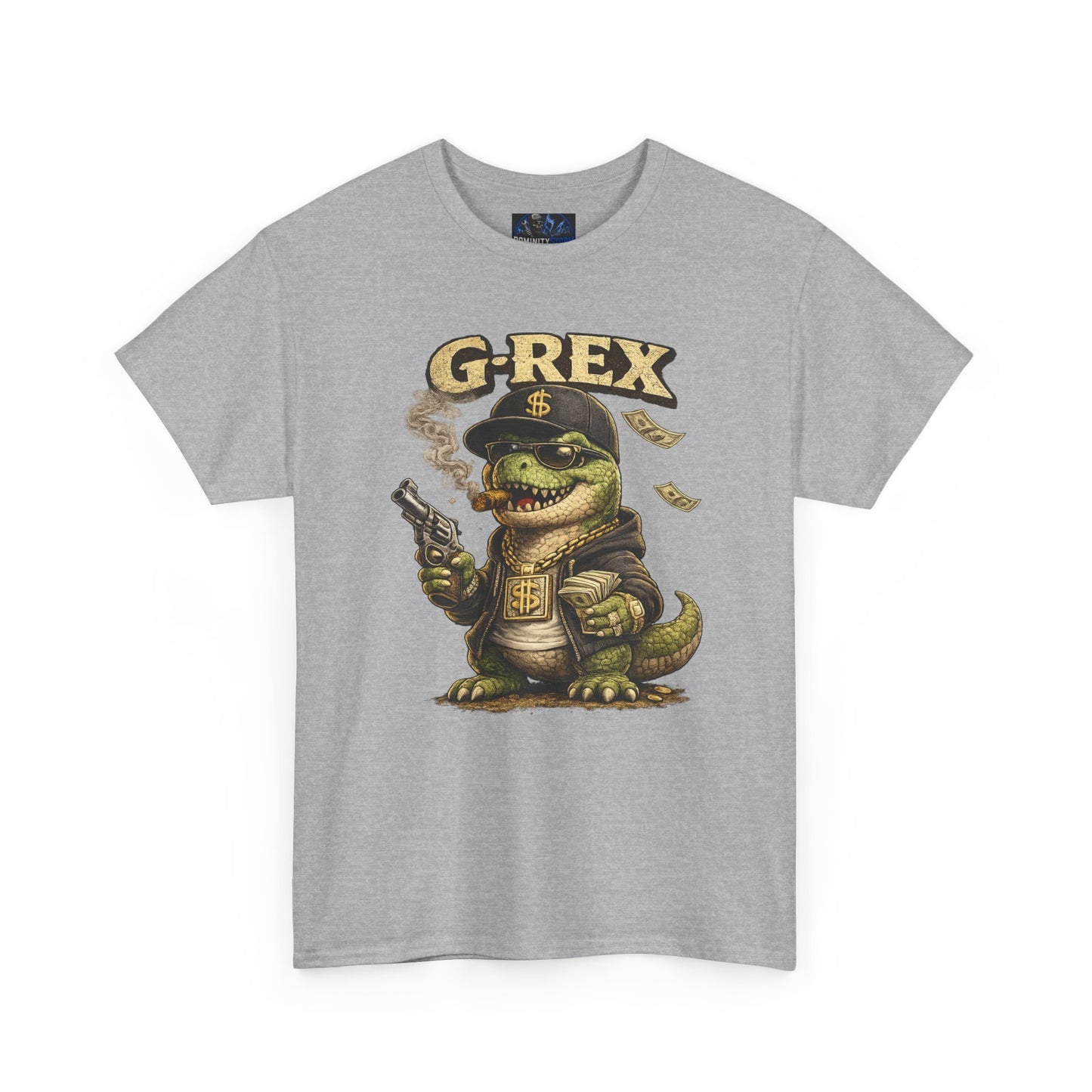 Grex Gator Tee — Vintage Crocodile Gangster Graphic T-Shirt