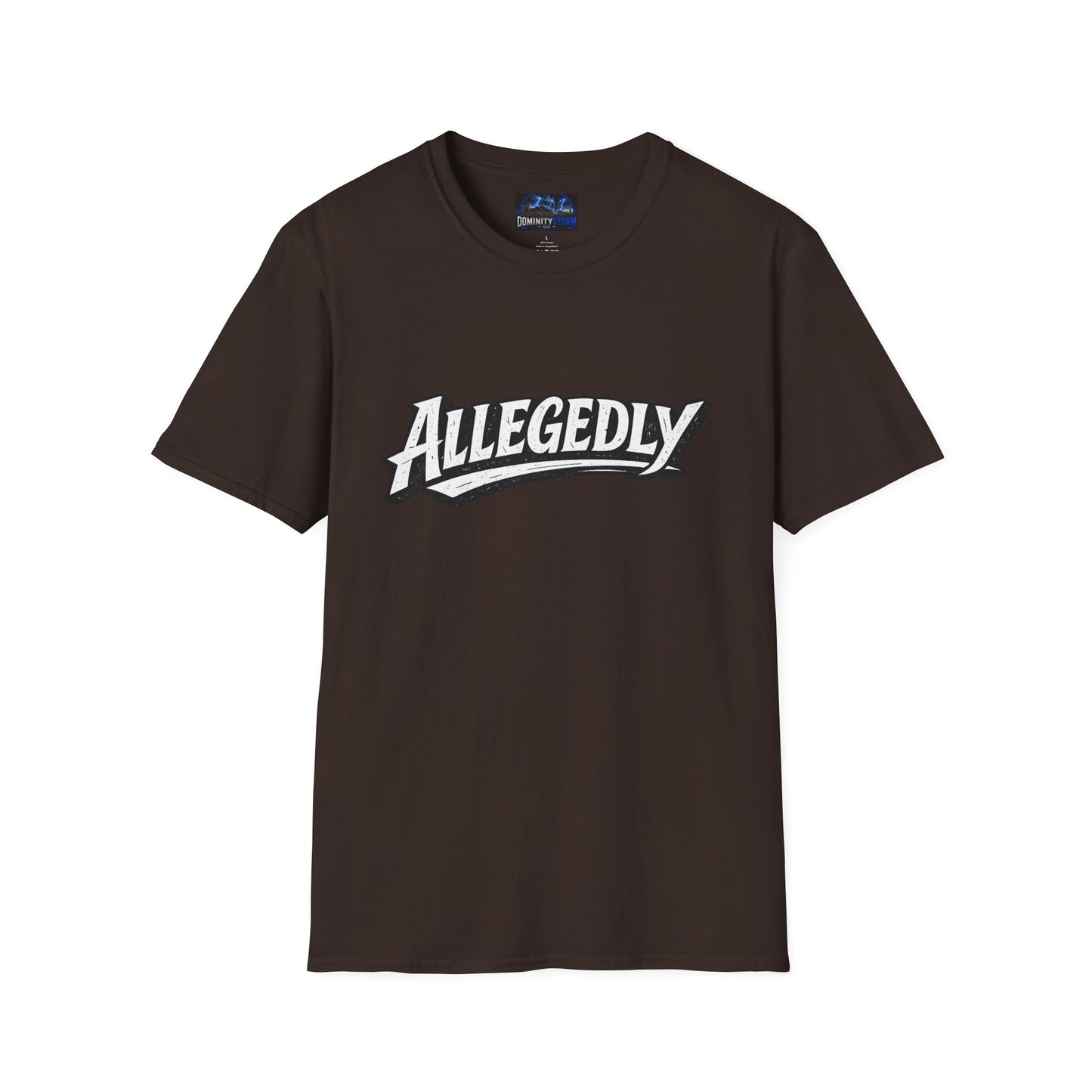 Allegedly Retro Script T-Shirt