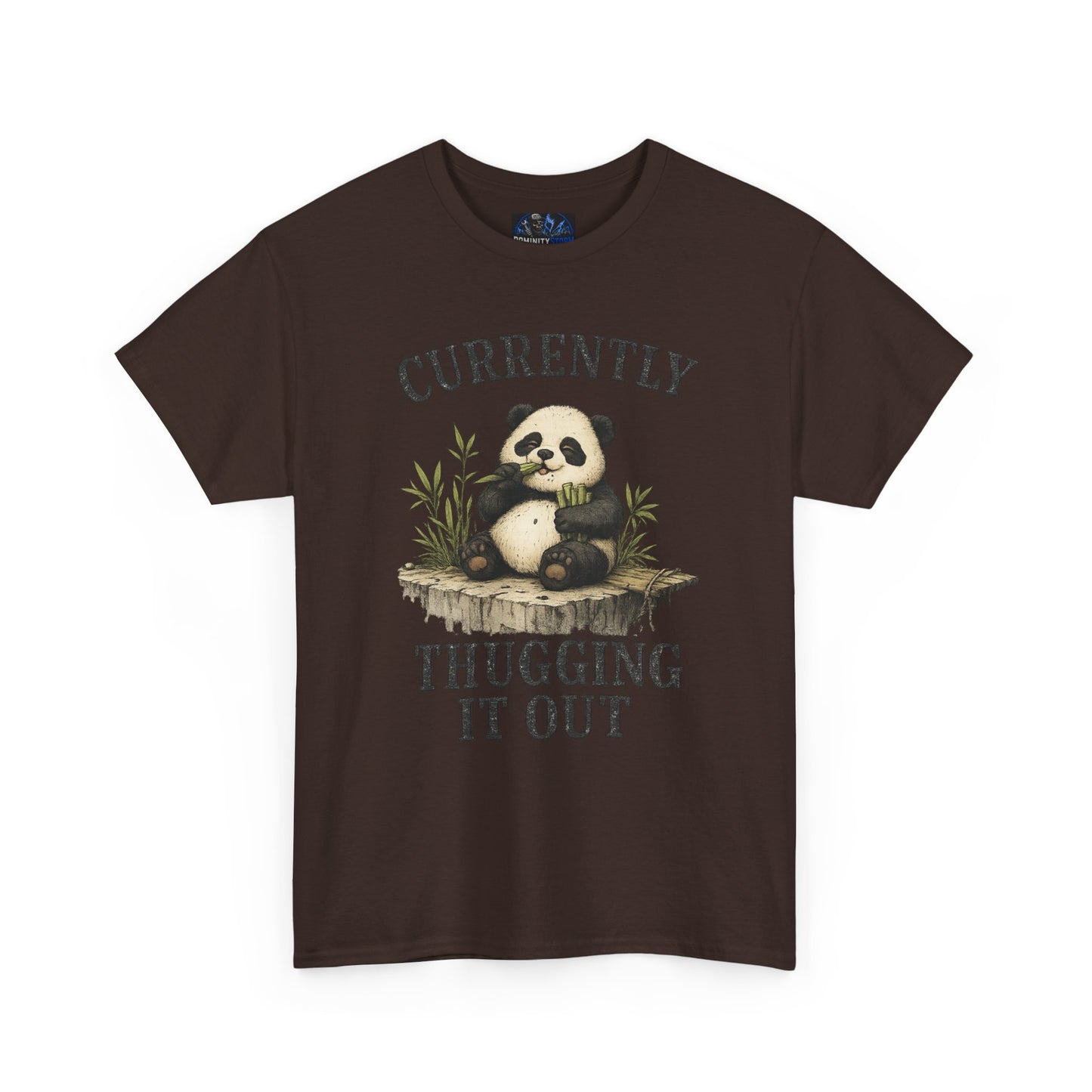 Panda "Currently Thugging It Out" T-Shirt