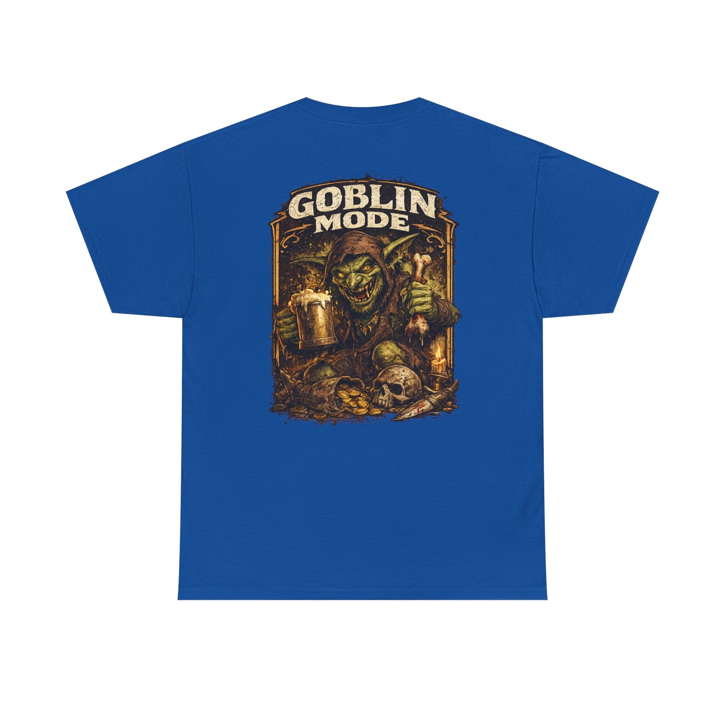 Goblin Mode Tee — Fantasy Goblin Skull Graphic T-Shirt
