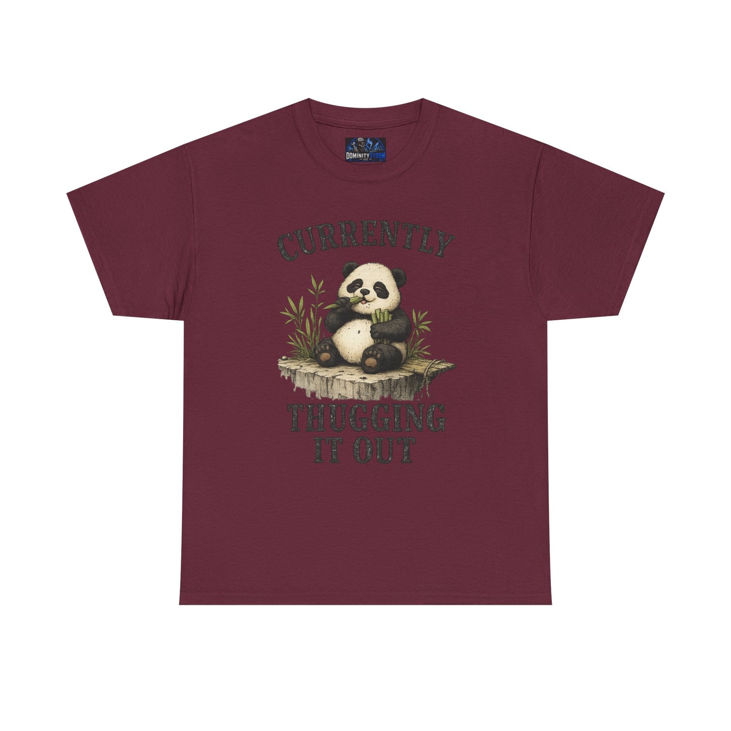 Panda "Currently Thugging It Out" T-Shirt